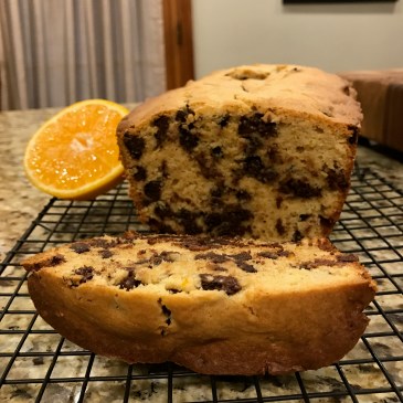 orange chocolate pound cake