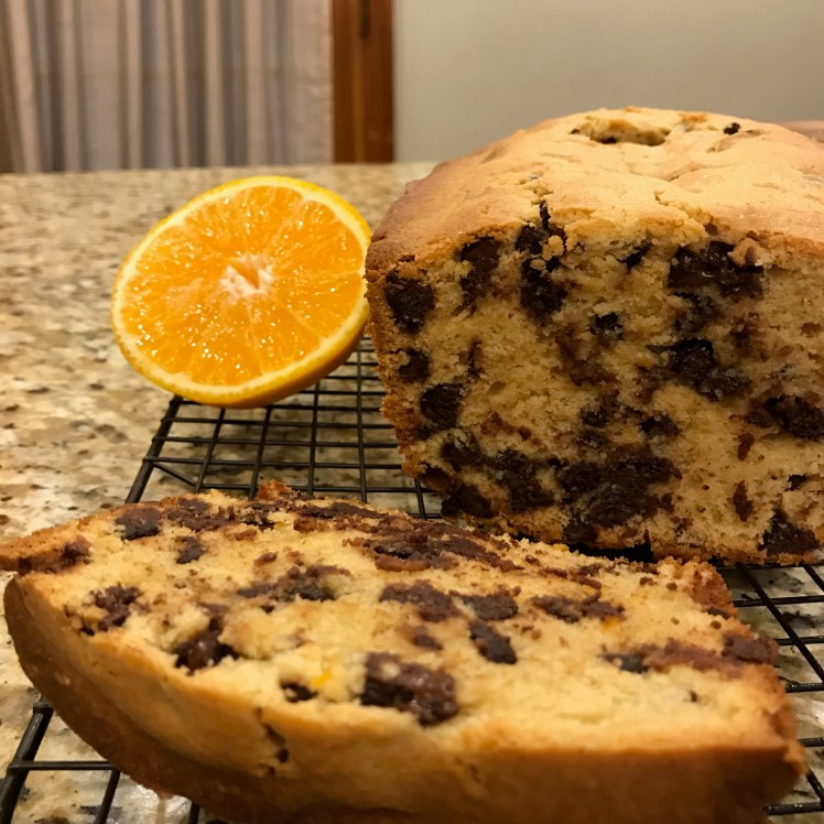 chocolate orange pound cake