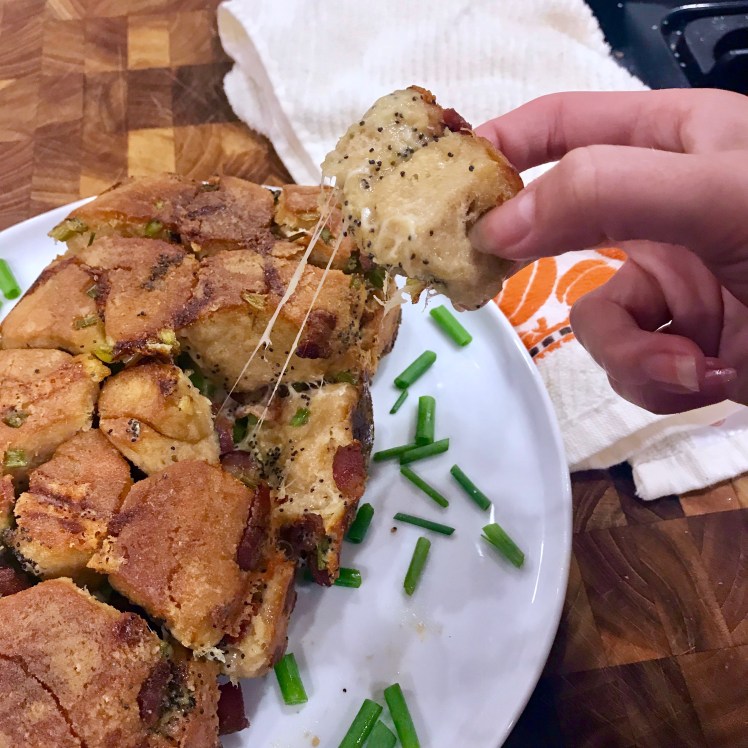 savory bacon gruyere monkey bread