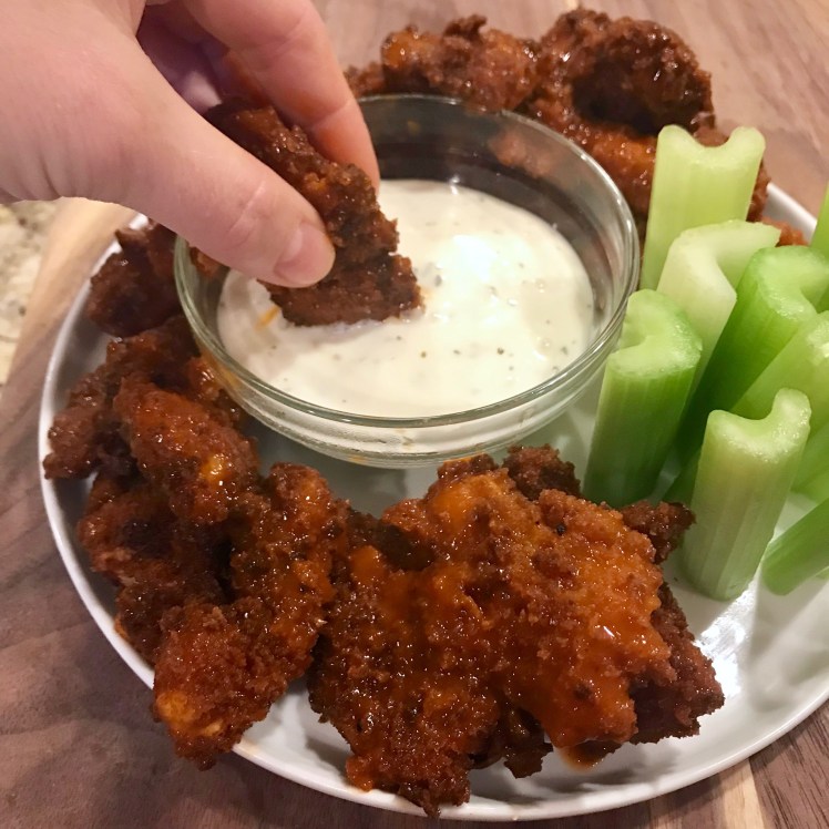 buffalo artichoke wings