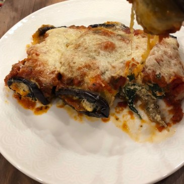 Healthy Eggplant Rollatini