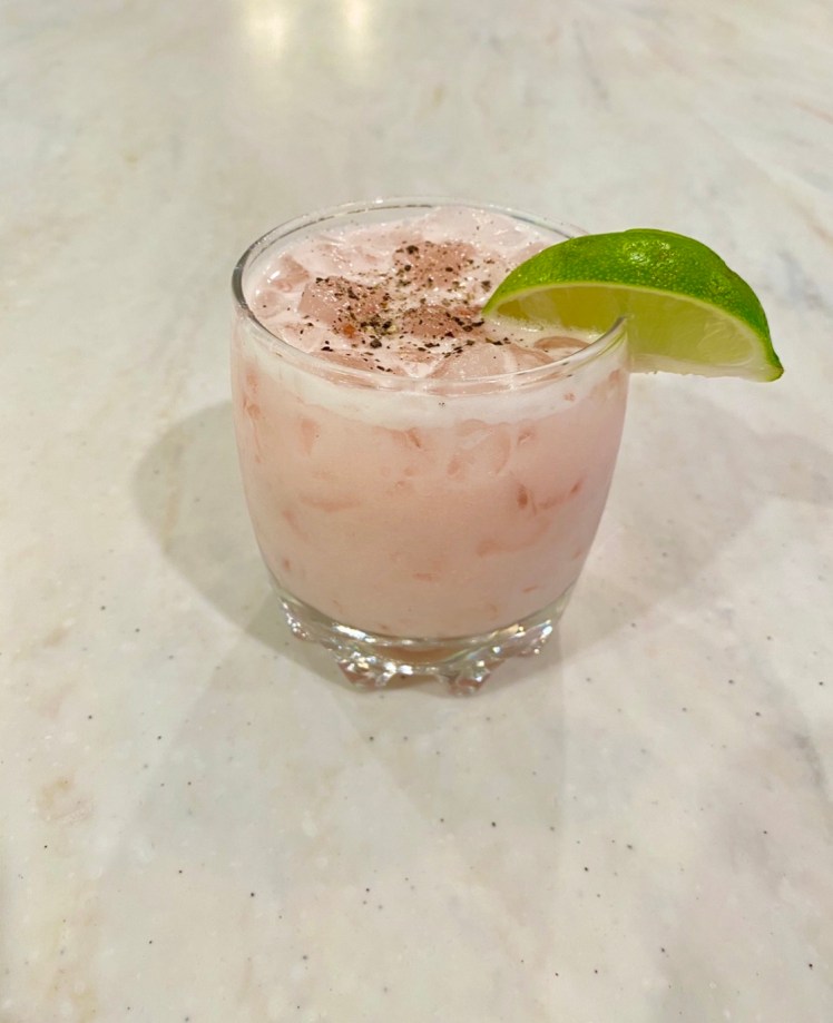 Slippery when wet (gin cocktail)