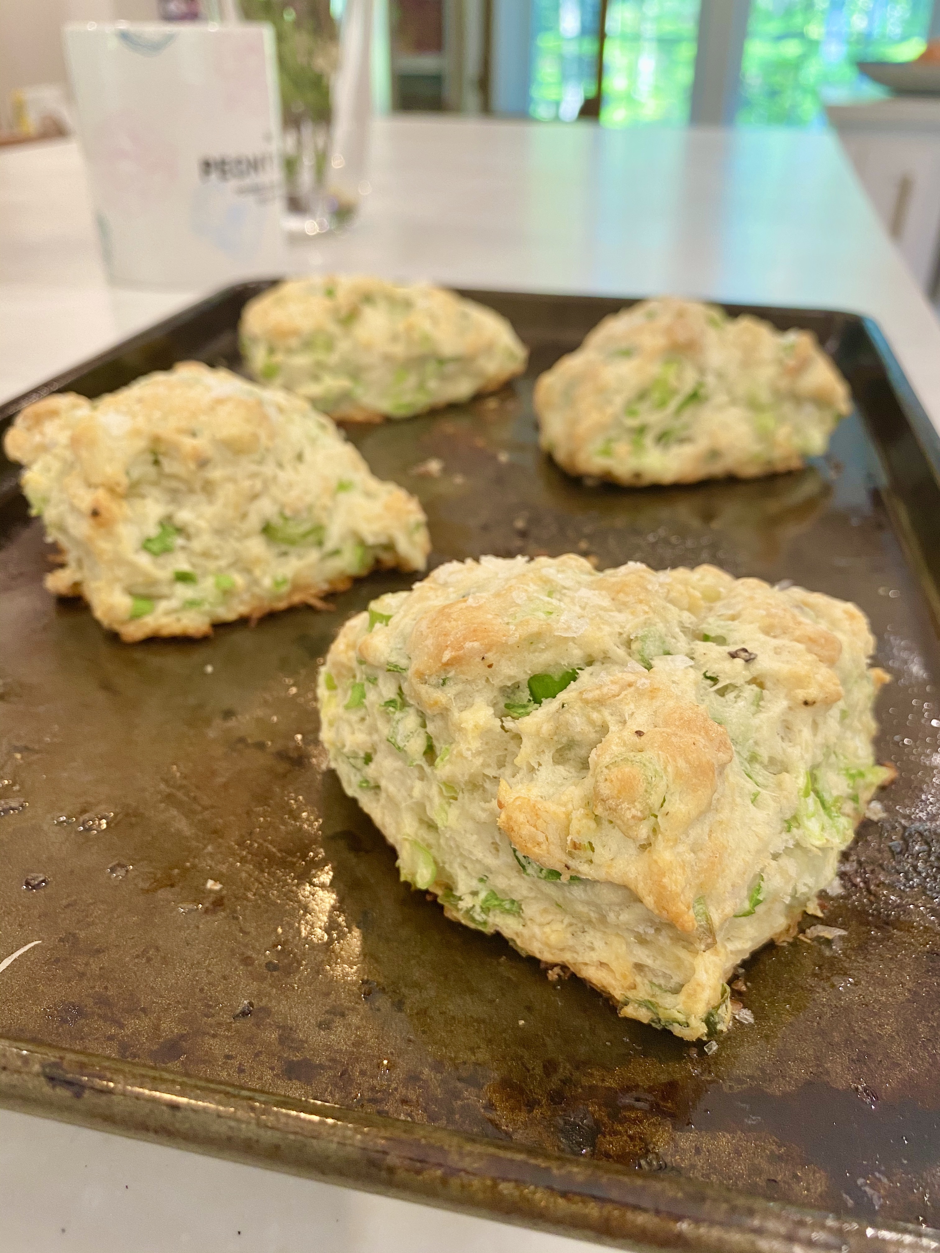 Sour cream and onion biscuits